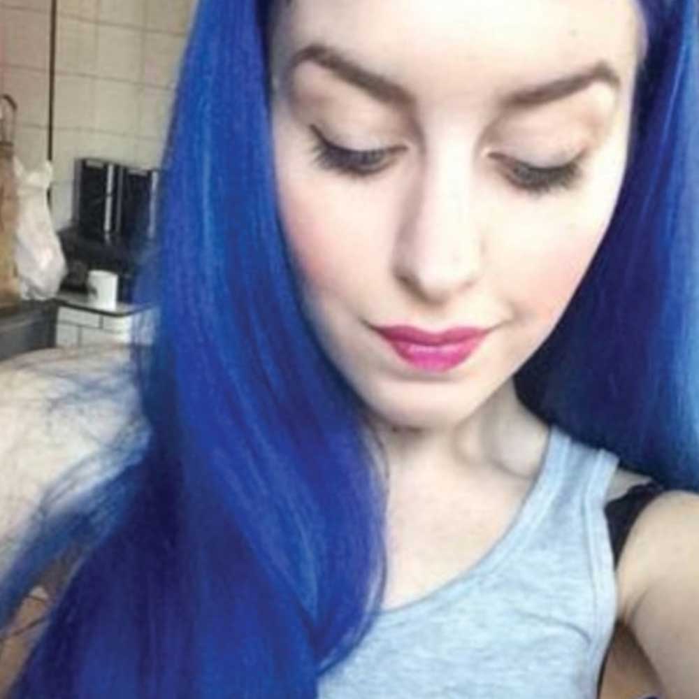 Directions - Neon Blue Semi permanente haarverf - Blauw